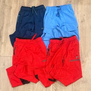 Russell Athletic Kids Joggers - Red, Blue, and Navy